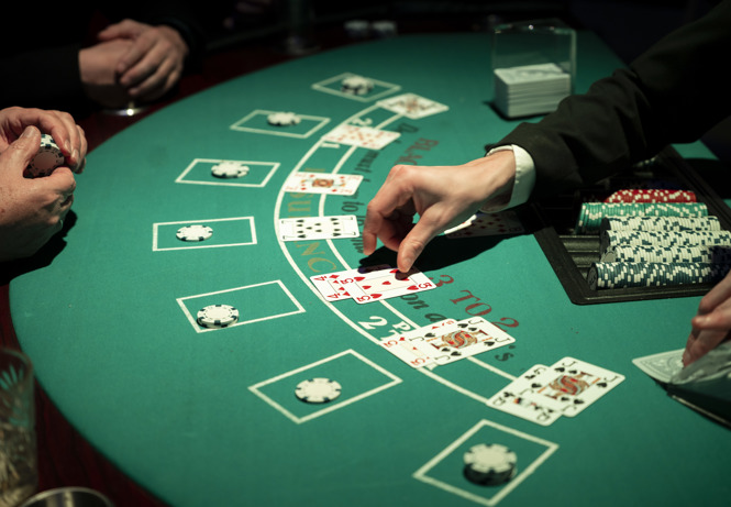 Blackjack tafel Casino Royale